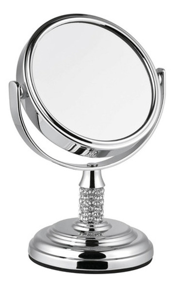 Espejo Cromado Doble Faz - Aumento X3 - 7,62cm 0