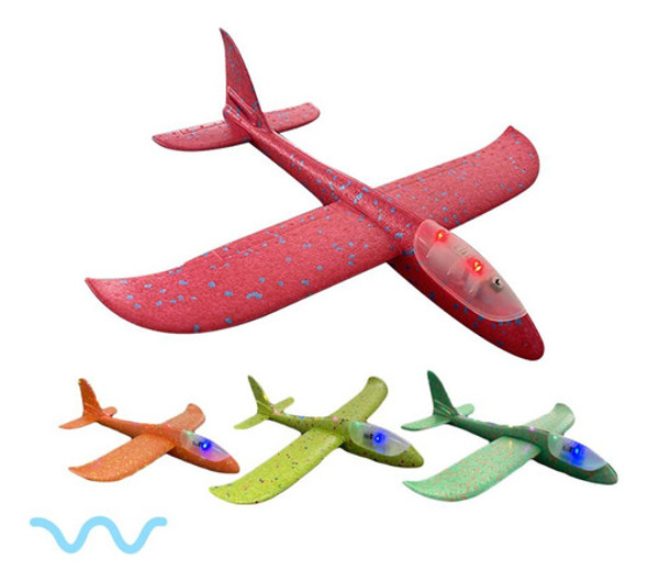 Planeador Juguete X10 Unidades Irrompible Regalo Niños 48cm 0