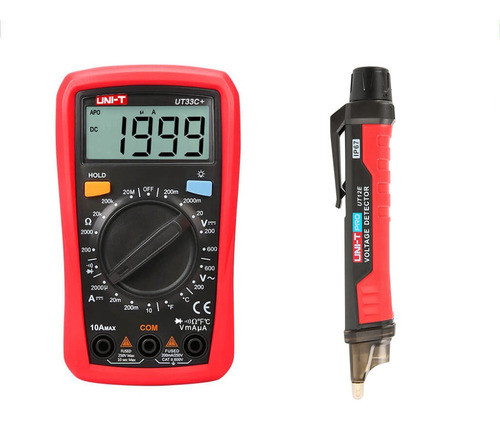 Combo Detector Ut12e + Tester Ut33c+ Electrocomponentes 0