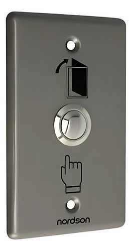 Porteria | Pulsador / Boton De Salida Metalico No/nc/com 0