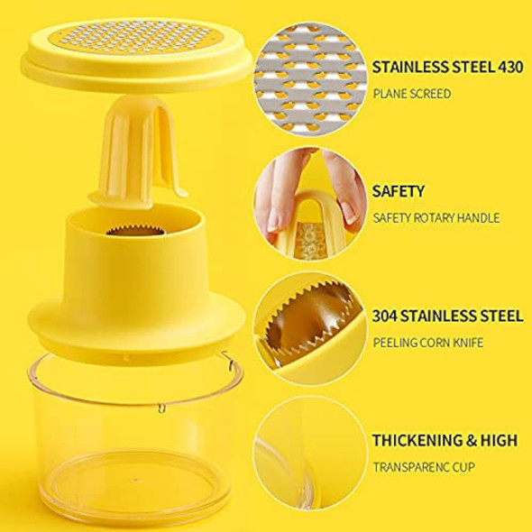 Peladora De Maíz, Trilladora De Maíz Multifunción 4 En 1, He 1