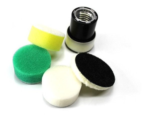 Max Shine Kit 1 Pulgadas 4 Pad + Backing 1   M14 0