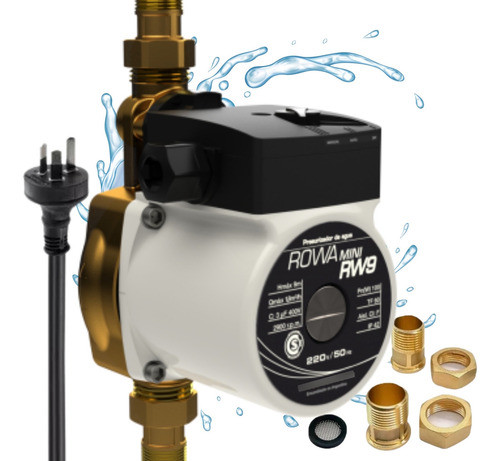 Rowa Bomba Presurizadora Agua Fria Y Caliente - Mini 9 0