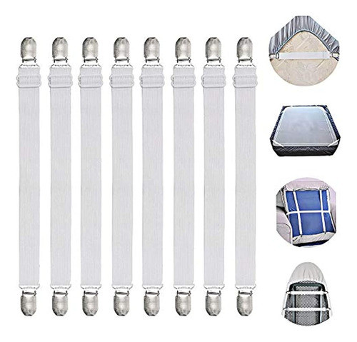 Correas De Sábanas Ajustables Tirantes Sujetadores De Sábana 0