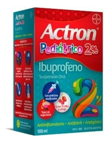 Actron Pediátrico Jarabe 100ml - Bayer® 0