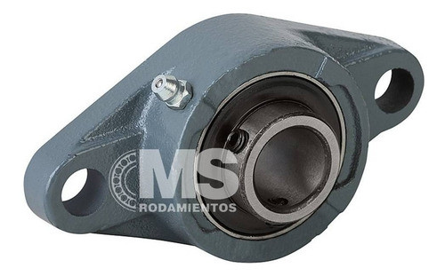 Soporte Ovalado Con Ruleman Ucfl 203 Eje 17mm Ms Rodamientos 1