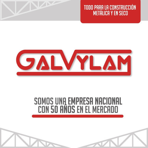 Perfil Pgu Galvanizado 100x30 X 1.6 Mm X 6 Mts 1