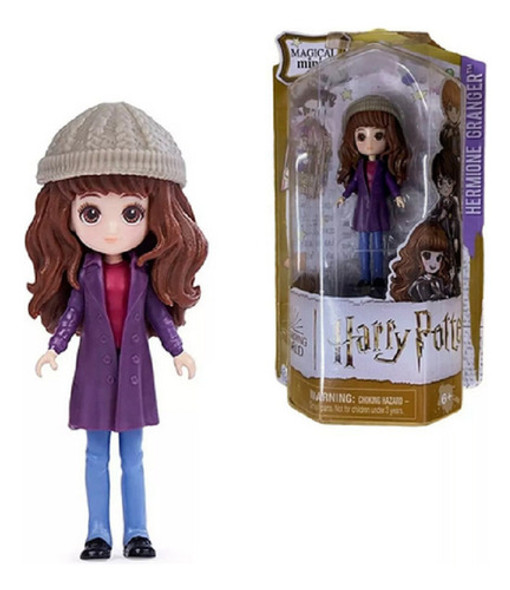 Muñecos Articulado Harry Potter 8cm Hermione Vesti Wizarding 0