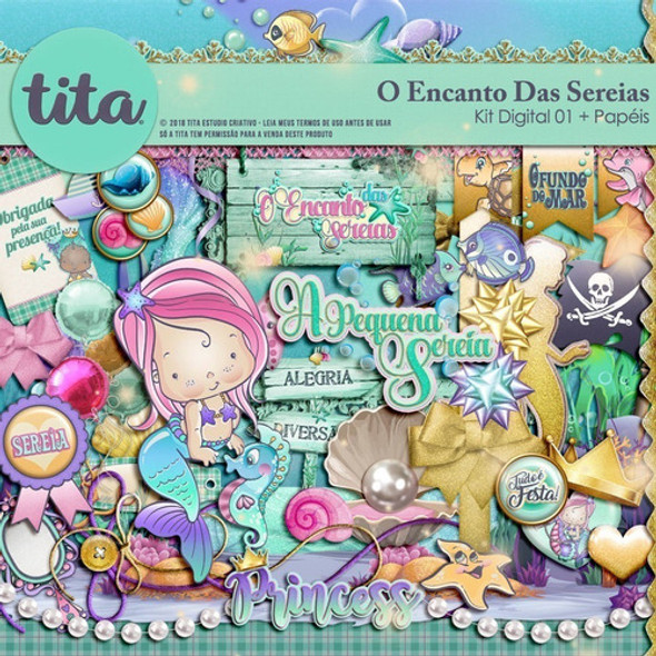 Imagenes Cliparts Png Y Papeles Digitales Sirenas Mar T50 0