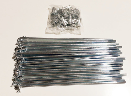 Rayos 165 Mm X 3,5 C/niples X 36 Unidades Marca Touch 0