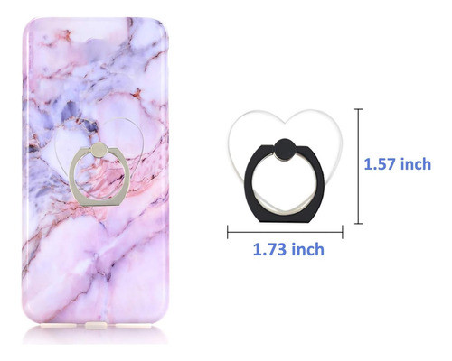 3 Anillos Para Celular - Corazones 1