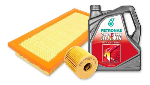 Kit Filtros + Aceite Selenia K 5w30 Fiat Qubo 1.4 0