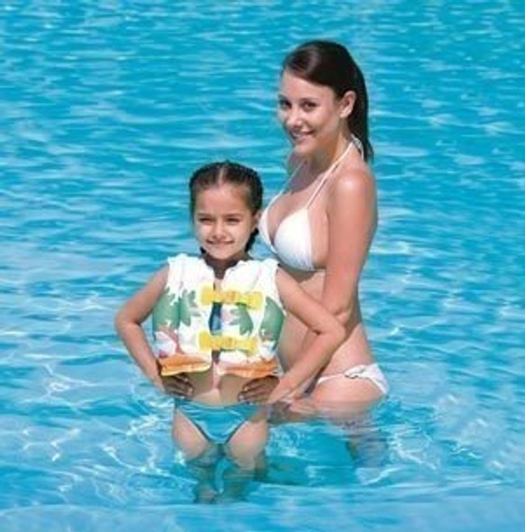 Chaleco Salvavidas Tropical 43cm Inflable Bestway 2069 Isud 0