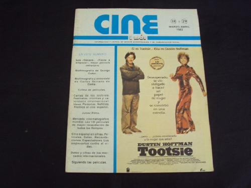 Revista Cine Y Mas # 28 (1983) Tootsie 0
