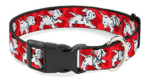 Collar De Clip De Plastico Con Cierre De Hebilla Dalmatas 0