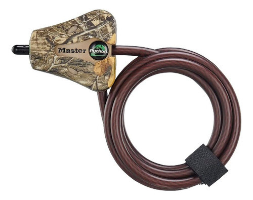 Candado De Cable Con Llaves Master Lock Python - Camuflaje 0