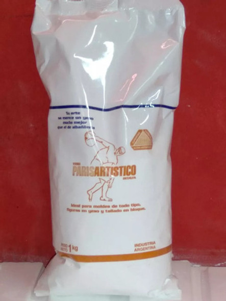 Pack X 5 Bolsas De 1kg De Yeso En Polvo Paris Pescio 1