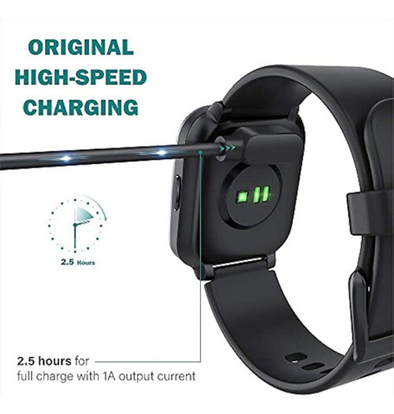 Compatible Con Cargador Letsfit Ew1, Cable De 1