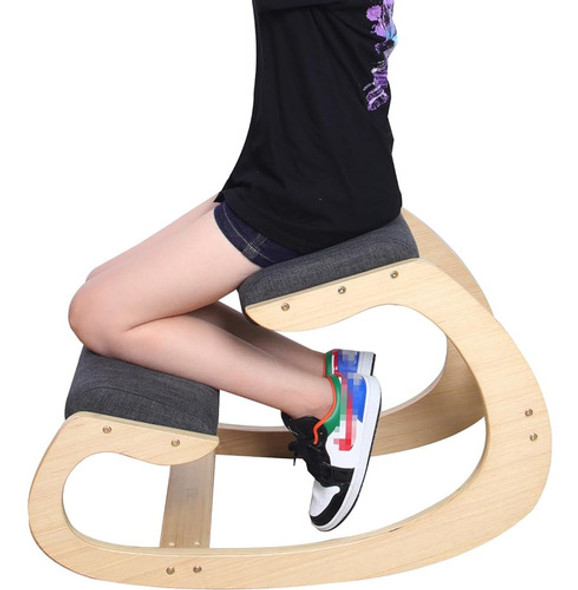 Silla De Rodillas Mecedora Ergonómica Para La Postura Del Es 0