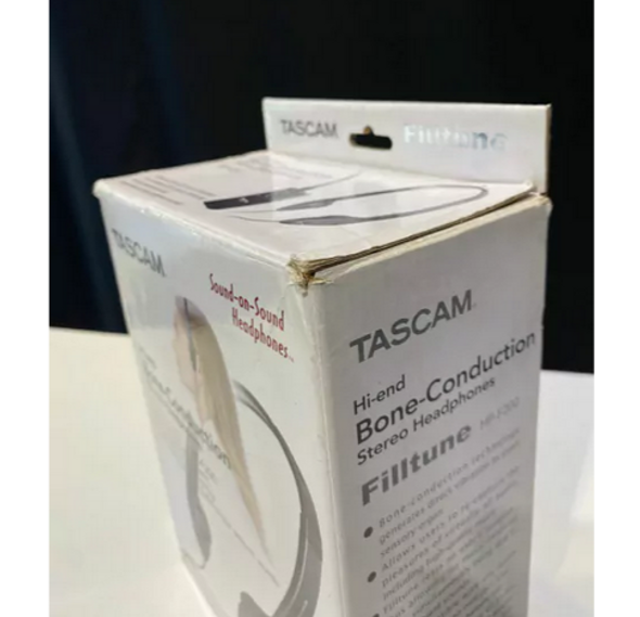 TASCAM HP-F200 Bone Conduction Headphones – Wideband Assisted Listening (Discontinued, Stock B)
