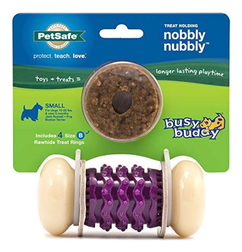 Petsafe Busy Buddy Nobbly Nubbly Treat Holding Dog Toy - Mas 0