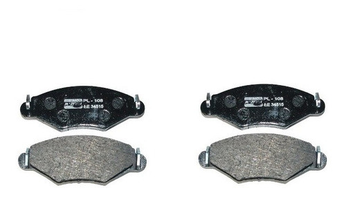 Juego De Pastillas P/ Peugeot 206 - 207 Delantera 0