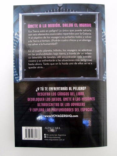 Voyagers 4 Pilotos Del Infinito K Magoon Nuevo Papel Boedo 1