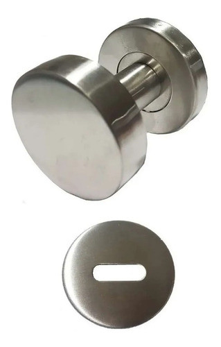 Pomo Plano Fijo Acero Inoxidable 70 Mm Bocallave 0