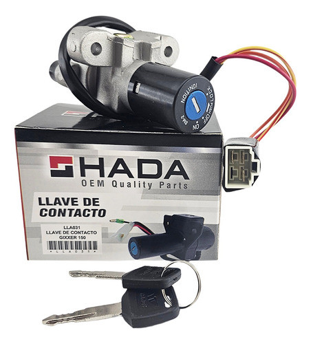 Llave Contacto Tambor Suzuki Gixxer 150 Ryd 0