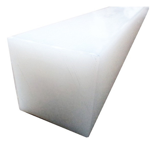 Barra De Polietileno, Apm, Cuadrada Blanco # 50x50x1000mm Me 0