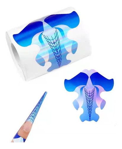 Moldes X100 Stiletto Uñas Esculpidas Acrilica Gel Adhesivos 0
