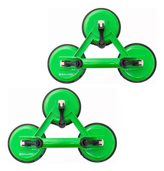 Sopapas Vidriero Profesional Vidrio Ventosa Triple Aluminio 0