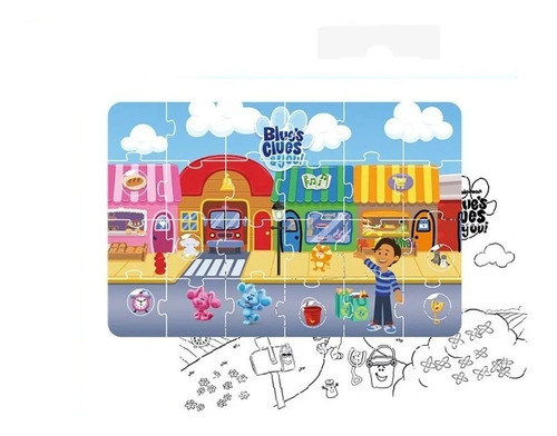 Puzzle Rompecabeza Gigante Blues Clues & You 31 Piezas 1