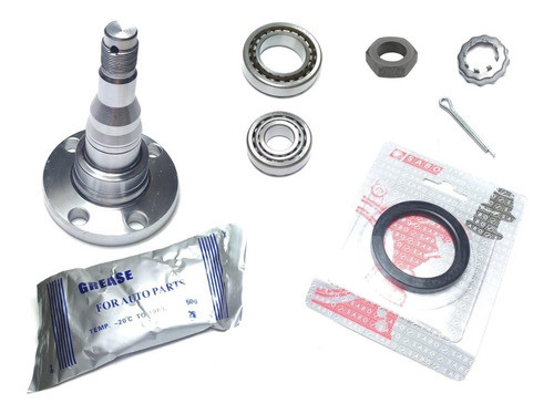 Maza Punta Eje Y Ruleman Kit Rueda Vw Gol Ab9 Power Saveiro 0