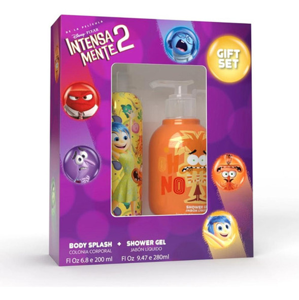 Set Disney Intensamente Body Splash + Shower Gel 0