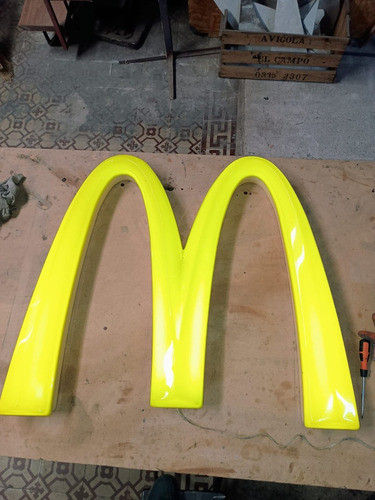 Cartel Mc Donald De Neón 0