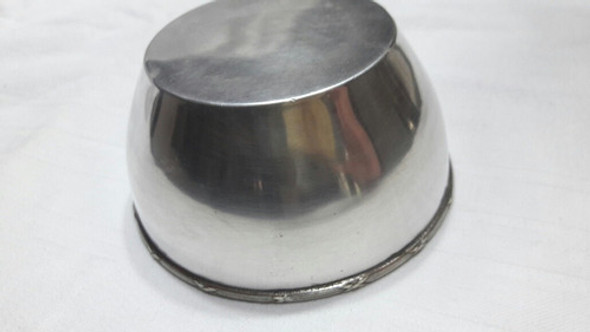 Hielera De Mesa En Plata Con Guarda En El Borde. Excelente 1