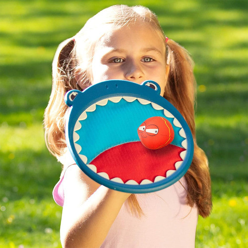 Juego Lanza Y Atrapa Con Velcro Tiburon 1