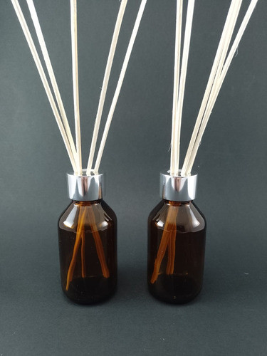 Botella De Vidrio 100ml Para Aromatizador Sin Varitas (x10) 1