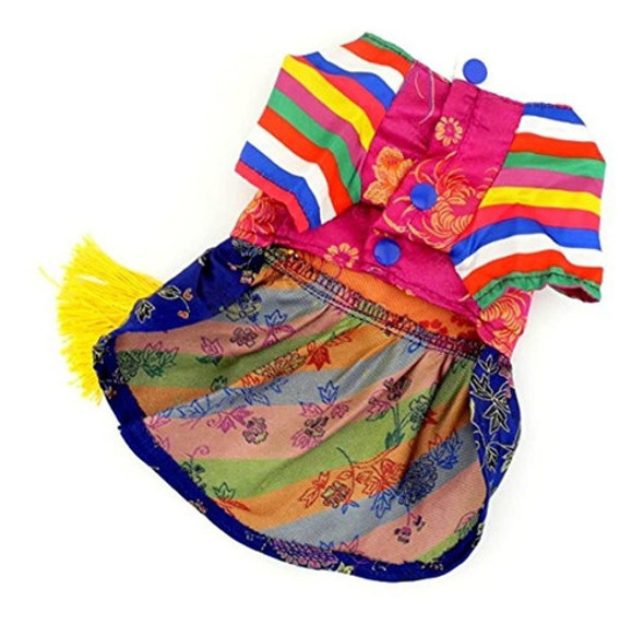 Traje De Perro Tradicional Coreano Selmai Hanbok Ropa De Vac 1