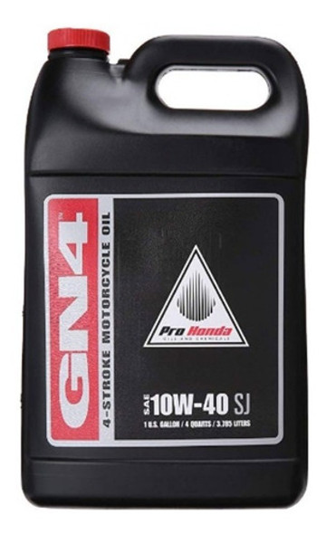 Aceite Mineral 10w40 Bidon 3,78 Lt Pro Honda Orig Genamax 0