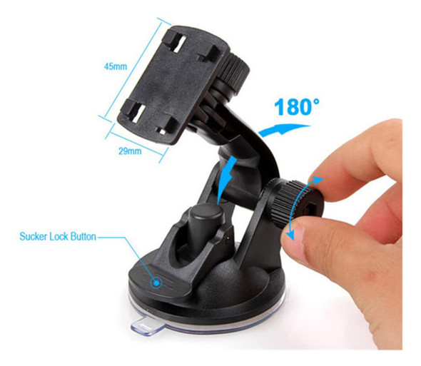 Zcargel Soporte De Navegador Gps Con Ventosa Para Navegador, 1