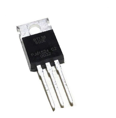 Bt138-600 E Triac 12a 600v  B T 138-600 E To-220 X 5 U 0