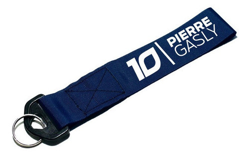 Llavero Cinta Tow Strap F1 Pierre Gasly 10 0