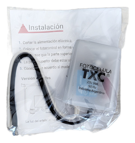 Fotocelula - Fotocontrol  1200w 220 Volt 50hz Txc 0