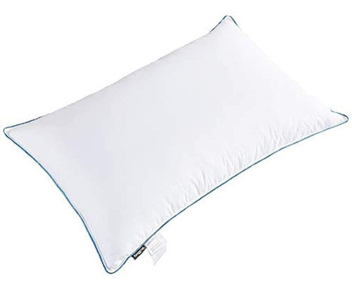 Almohada De Plumas Y Plumón De Ganso Kasentex, Algodón De Do 0