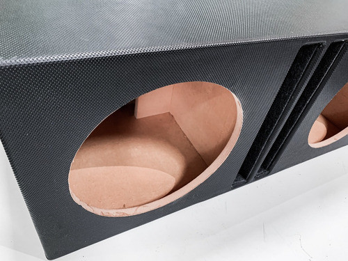 Cajon Doble C/toma Para Woofer De 12. Litrado Exacto. 1