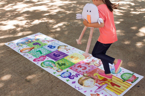 Juegos Infantiles Juegos Rayuela Linda Wall 1