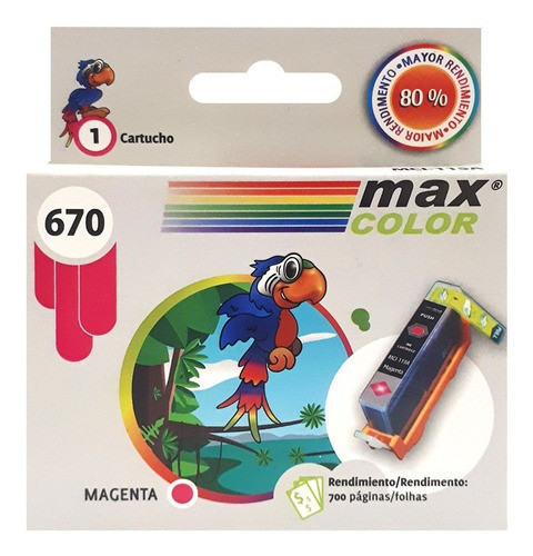 Cartucho Maxcolor Mci-115a Magenta Compatible Hp Febo 0
