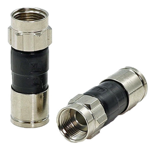 Oferta! 10 Conectores Rg6 A Compresion P/ Cable Coaxil 0